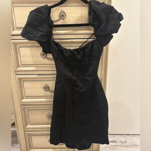Zara black mini dress